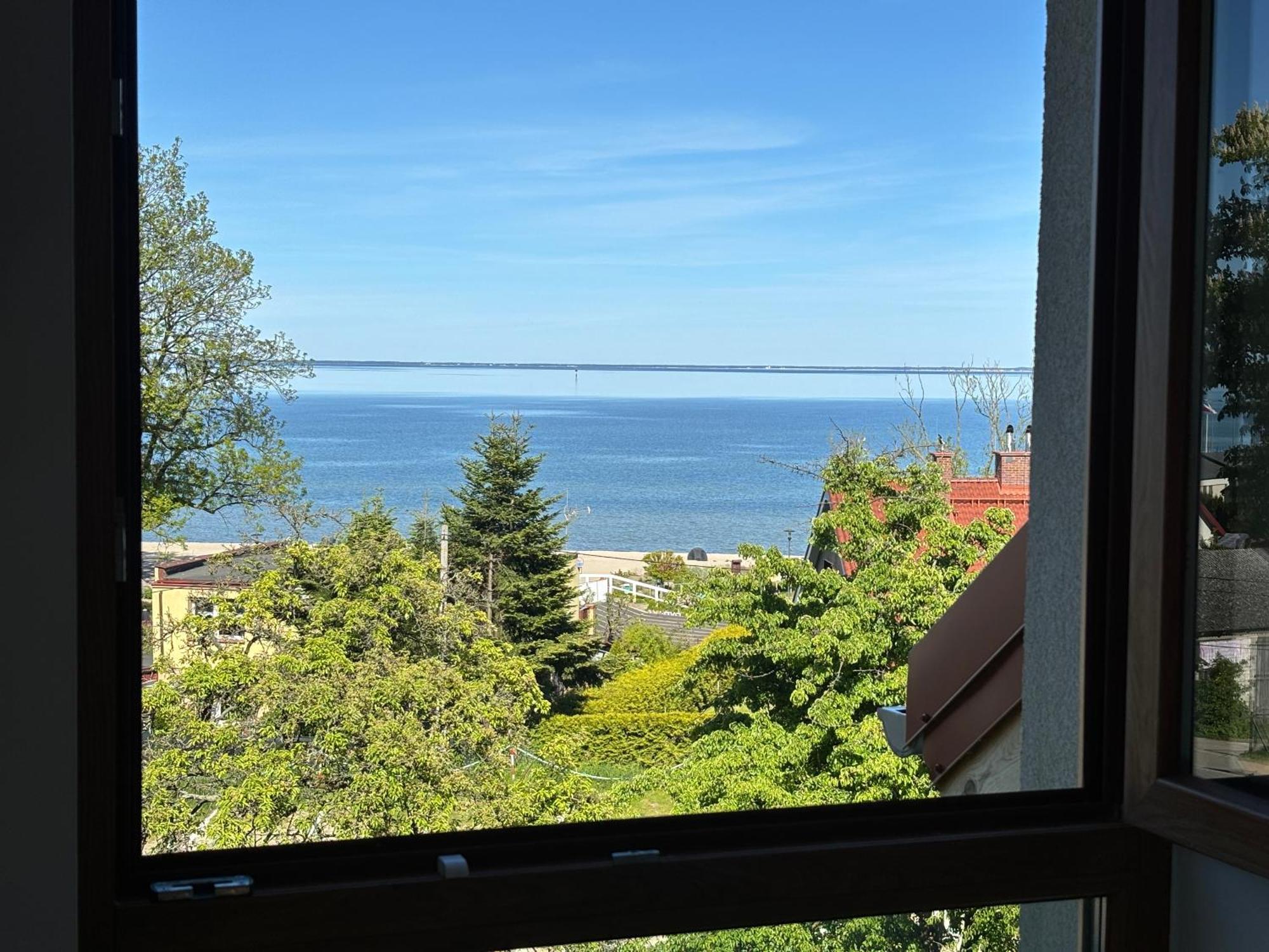 Dom Wakacyjny Klifowa 1 Mechelinki Bagian luar foto