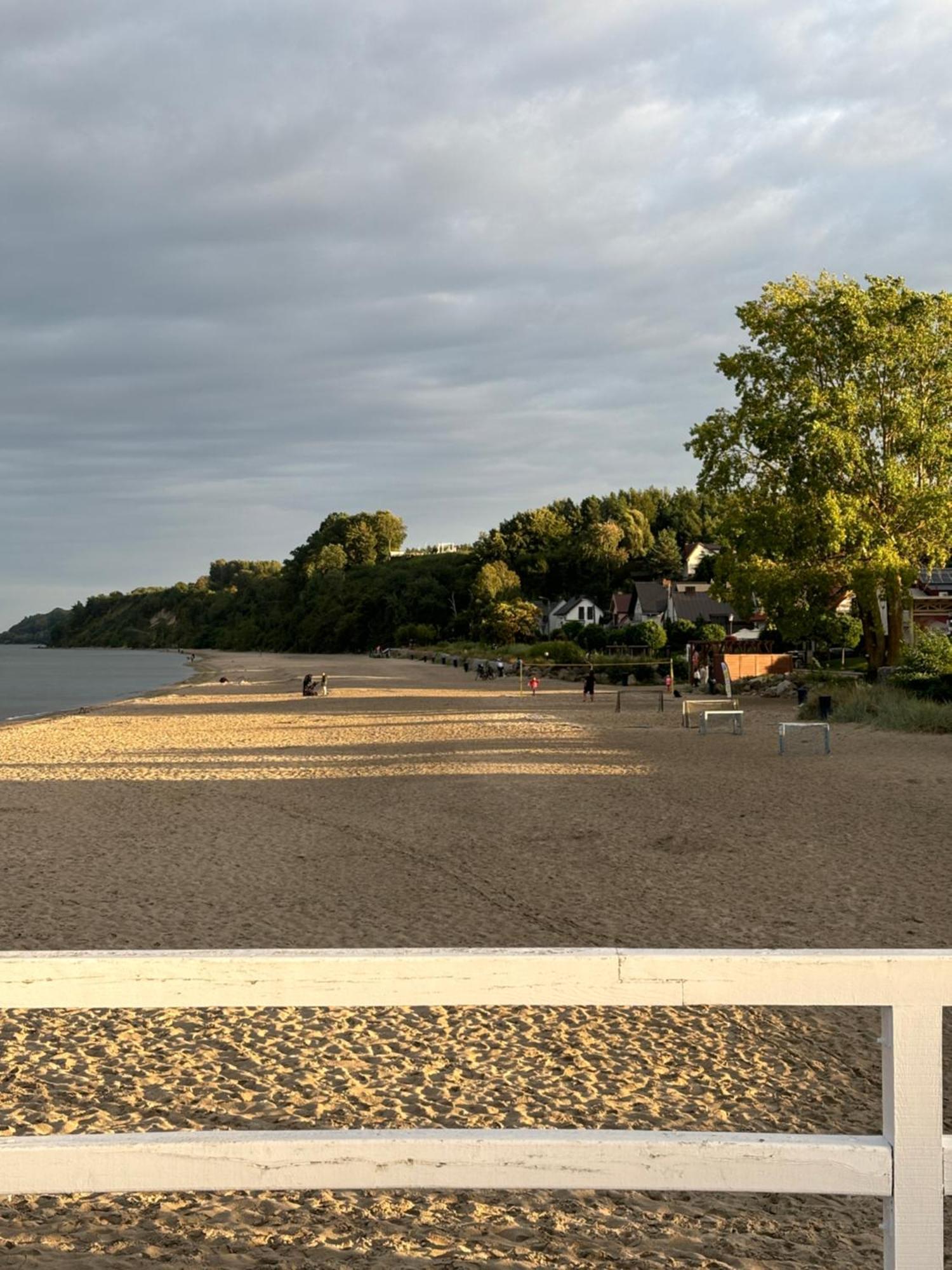 Dom Wakacyjny Klifowa 1 Mechelinki Bagian luar foto